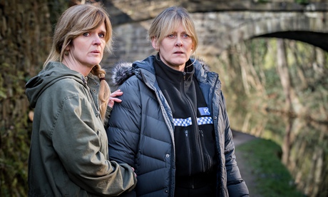 Siobhan Finneran as Clare and Sarah Lancashire as Catherine in Happy Valley
